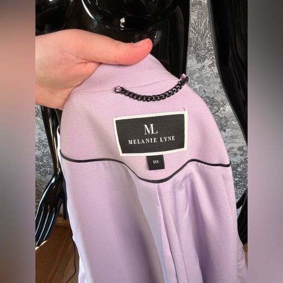 Lilac Longline Blazer Suit - Picture 10 of 13